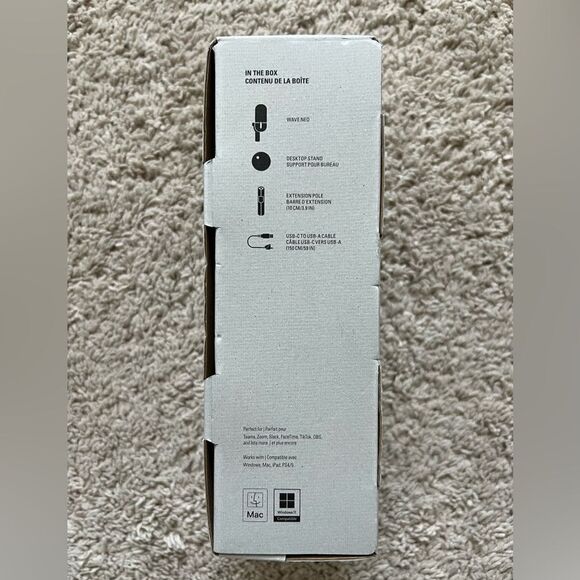 Elgato Wave Neo Microphone USB-C to USB-A Gaming Streaming 10MAI9901 - Picture 4 of 7